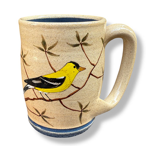 Eugene Painted Bird Mug DP4991